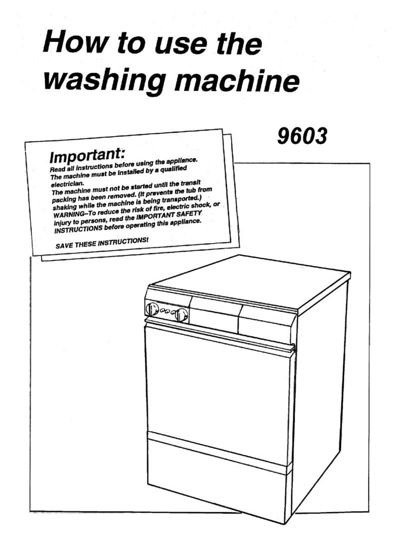 Asko 9603 - User manual