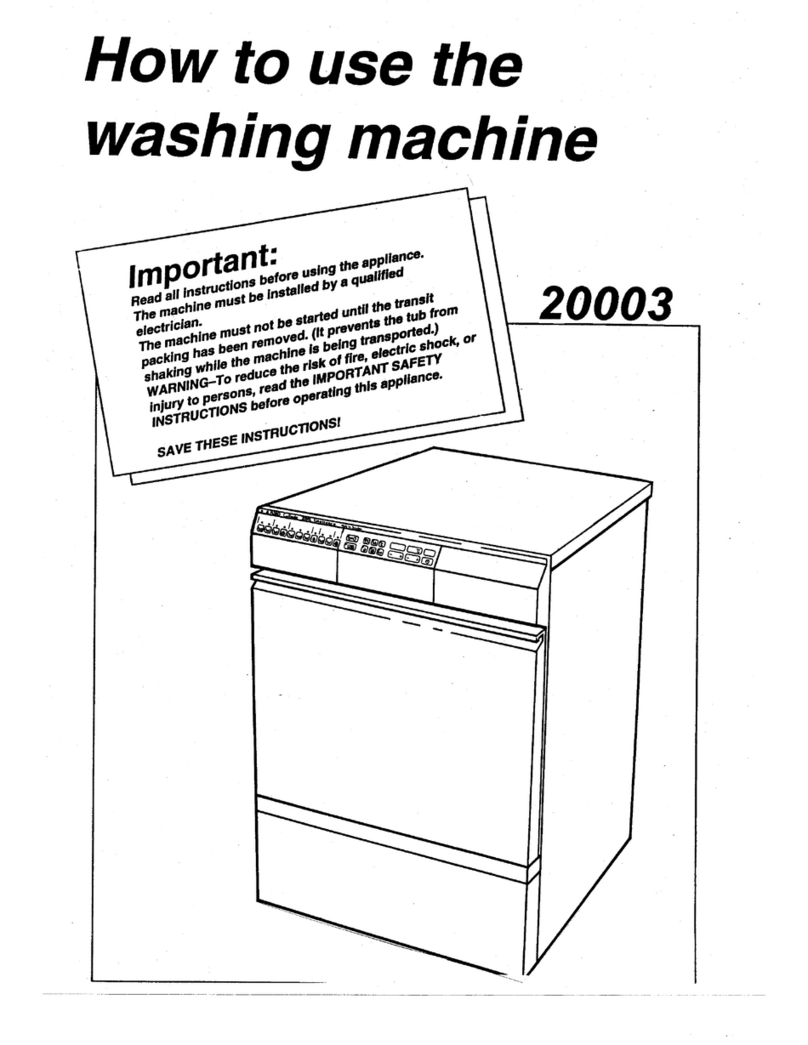 Asko 20003 - User manual