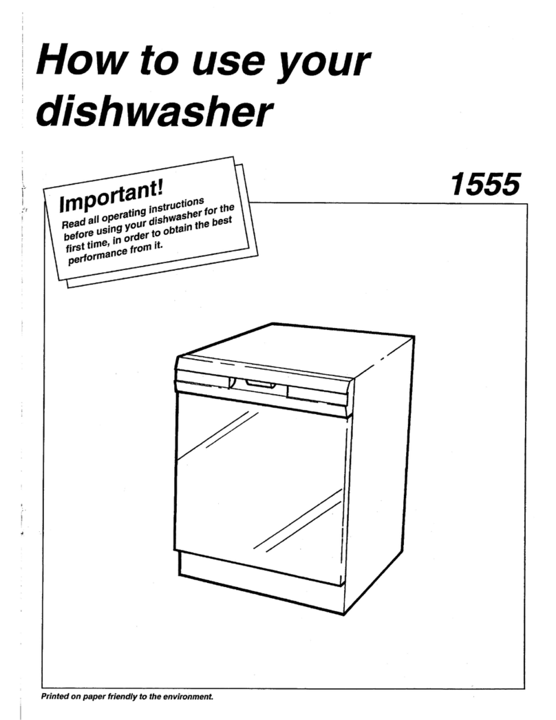 Asko 1555 Operating instructions