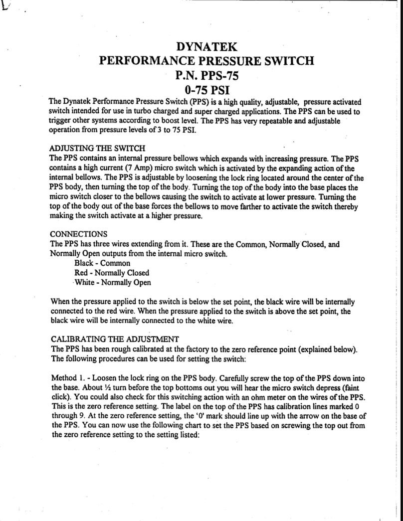 DYNATEK PPS-75 manual