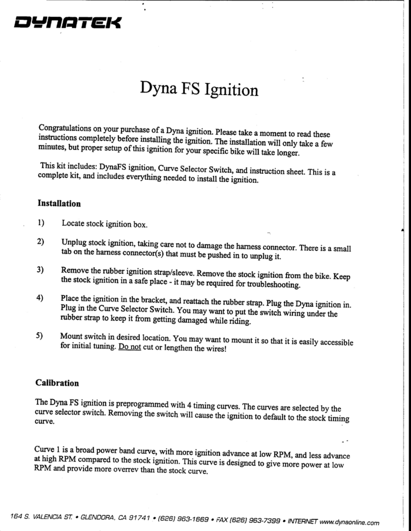 DYNATEK DYNAFS User manual