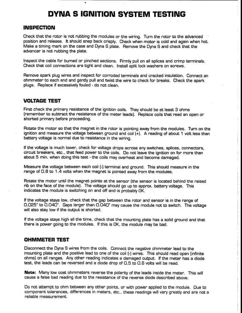 DYNATEK DYNAS TSG manual