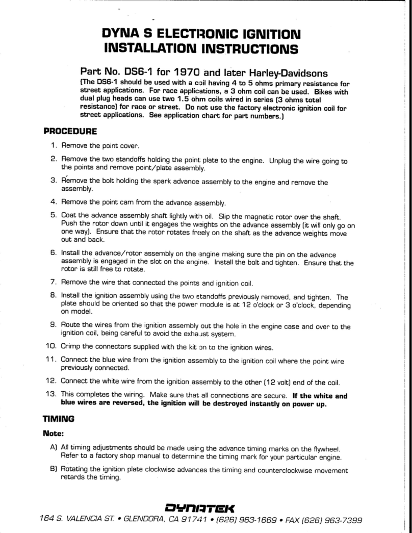 DYNATEK DS6-1 User manual DYNATEK DS6-1 User manual