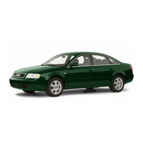 Audi A6 - GUIDE - 2001 User manual Audi A6 - GUIDE - 2001 User manual