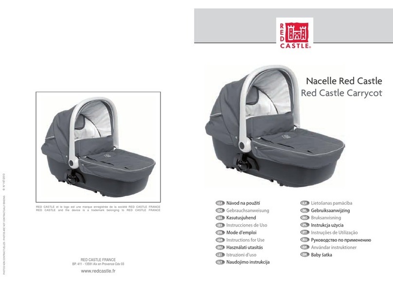 RED CASTLE CARRYCOT User manual