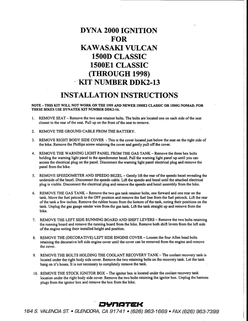 DYNATEK DDK2-13 User manual DYNATEK DDK2-13 User manual