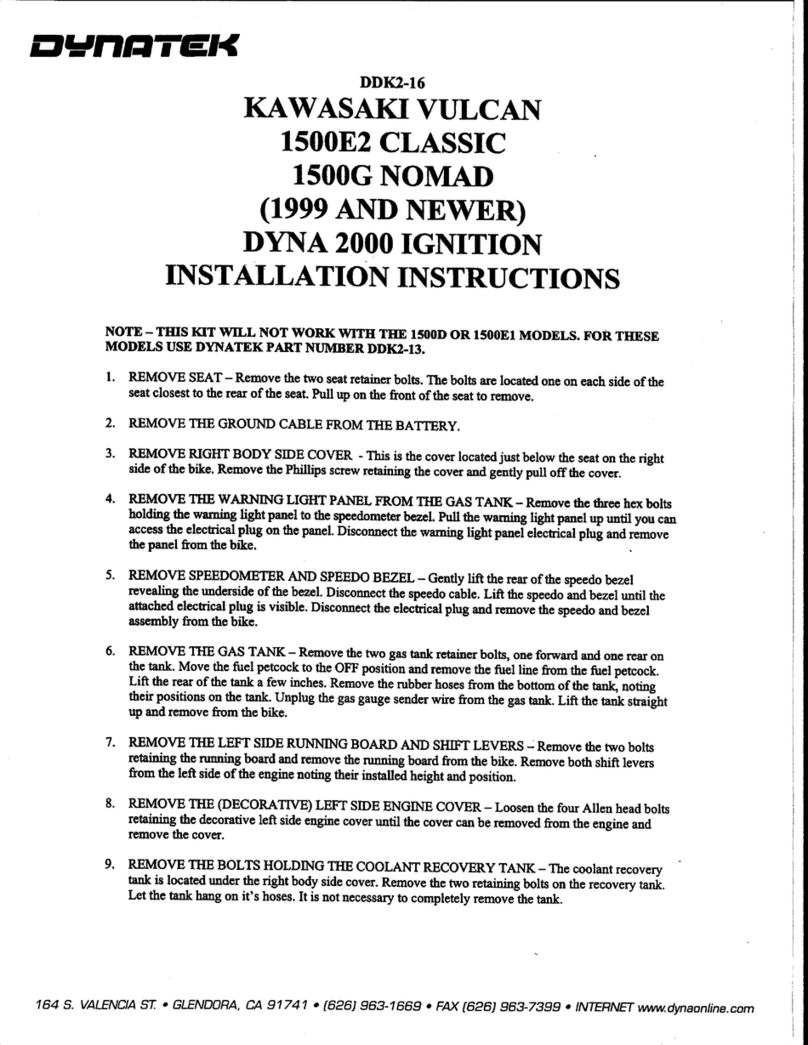 DYNATEK DDK2-16 User manual DYNATEK DDK2-16 User manual