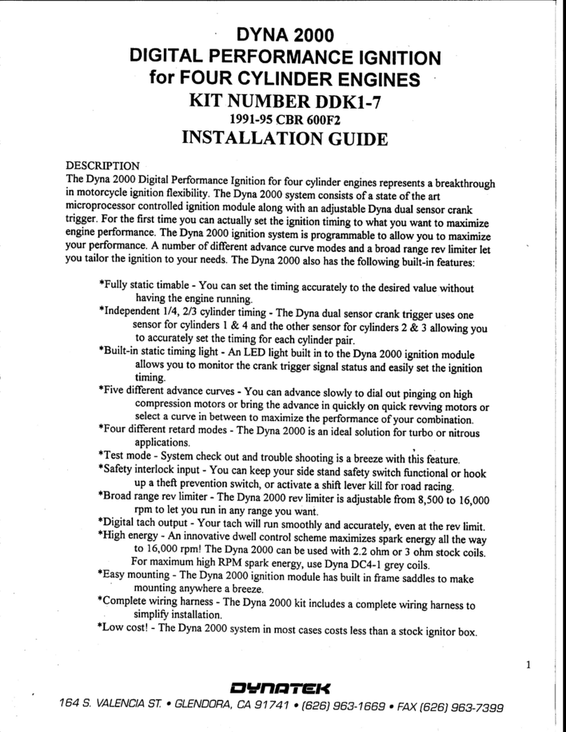 DYNATEK DDK1-7 User manual DYNATEK DDK1-7 User manual