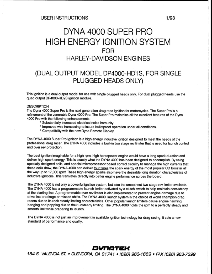 DYNATEK Dyna 4000 Super Pro DP4000-HD1S User instructions DYNATEK Dyna 4000 Super Pro DP4000-HD1S User instructions