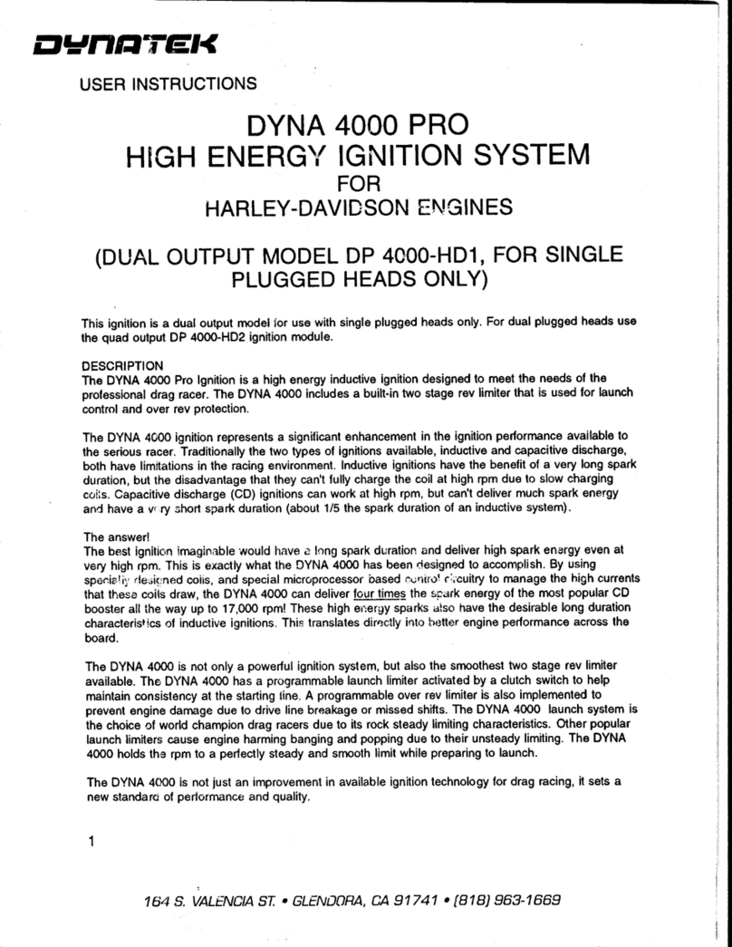 DYNATEK Dyna 4000 Pro DP4000-HD1 User manual DYNATEK Dyna 4000 Pro DP4000-HD1 User manual