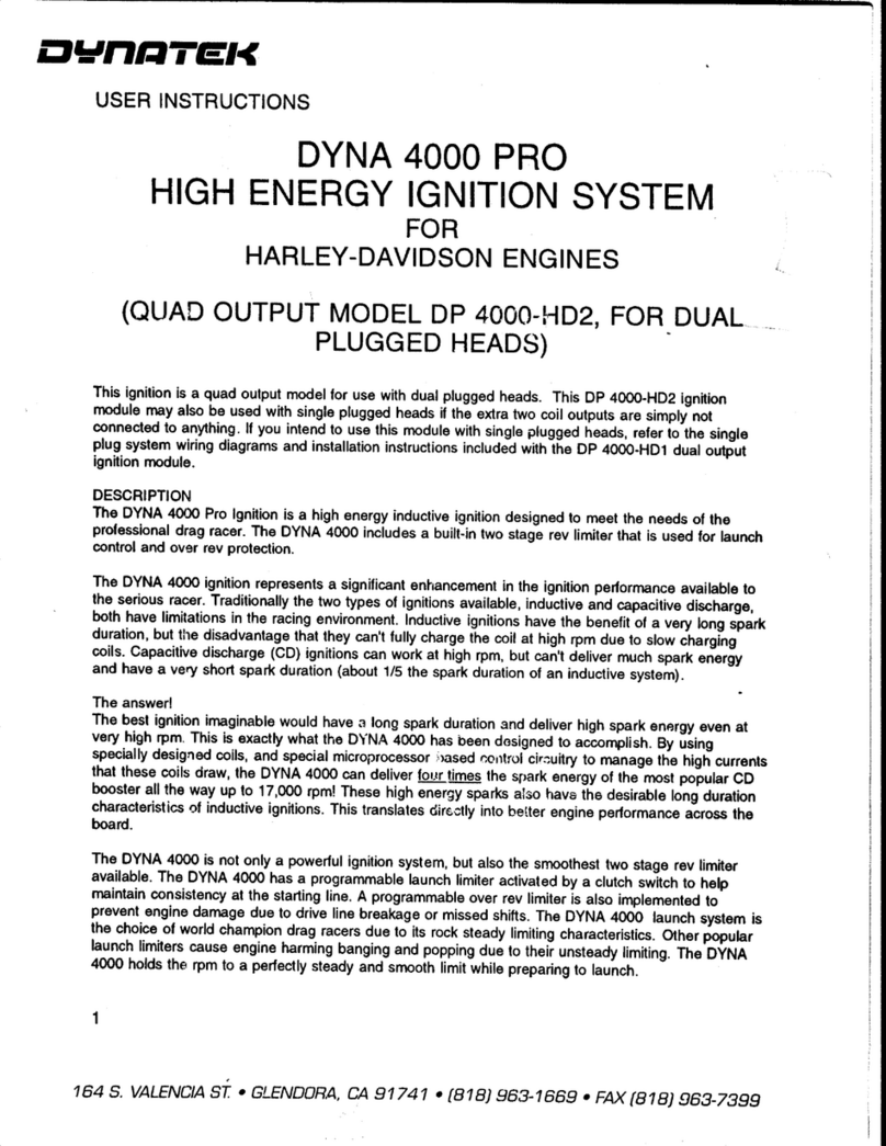 DYNATEK DP4000-HD2 User instructions