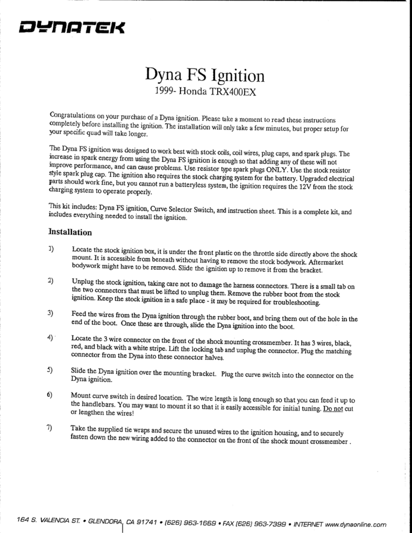 DYNATEK DFS1-10P User manual DYNATEK DFS1-10P User manual