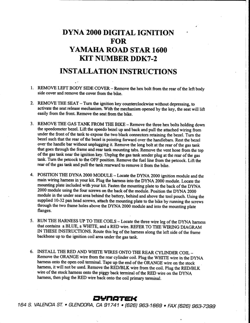 DYNATEK DDK7-2 User manual DYNATEK DDK7-2 User manual