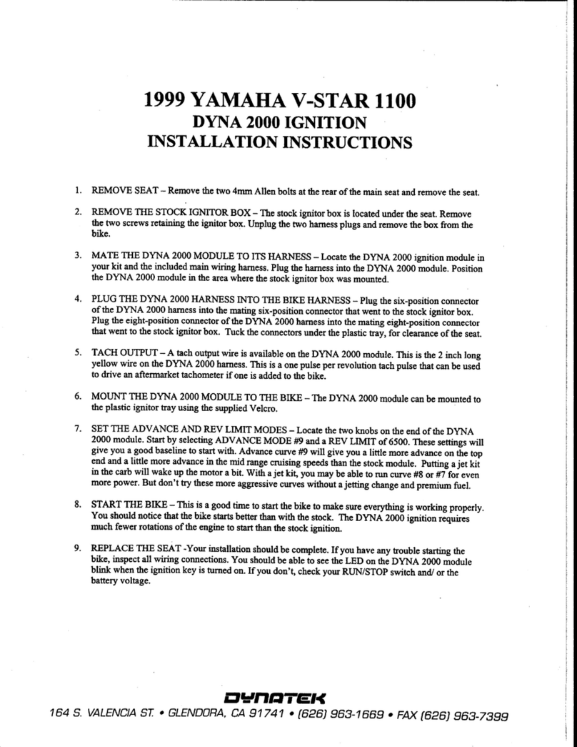 DYNATEK DDK7-3 User manual