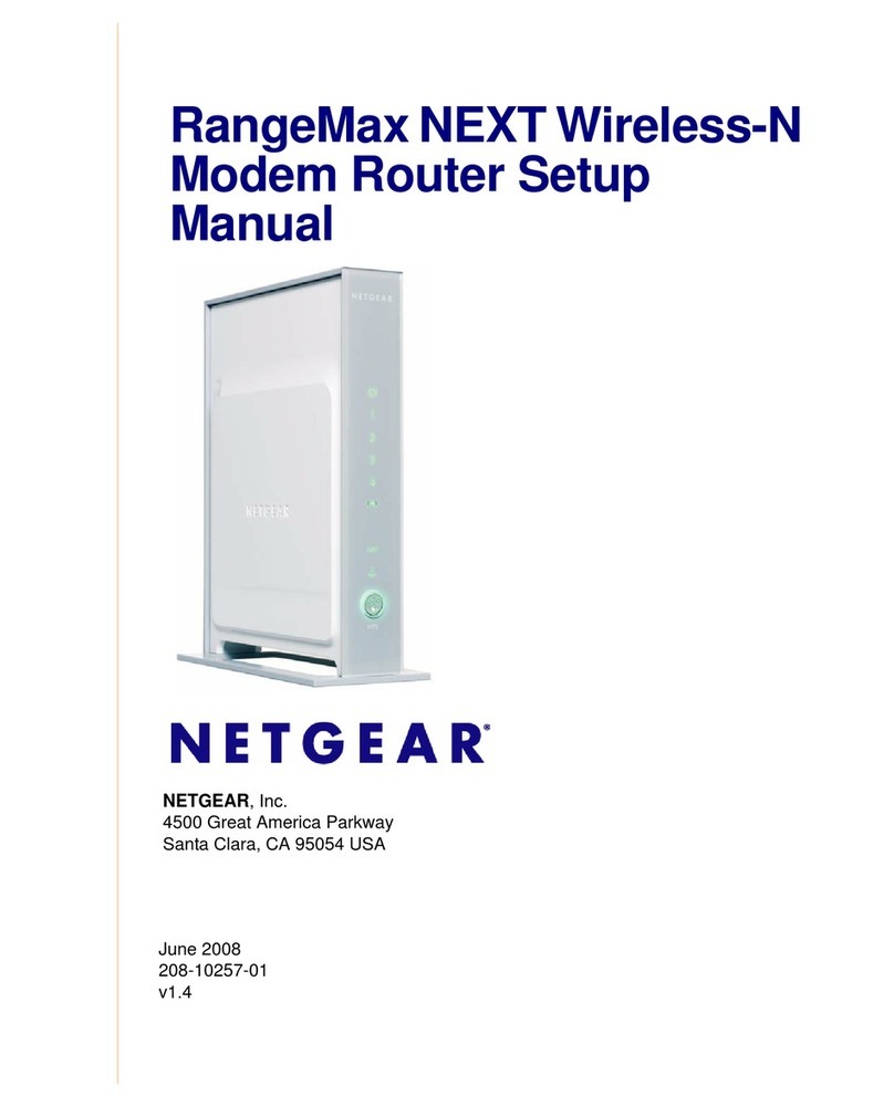 NETGEAR DG834Nv2 - RangeMax NEXT ADSL2+ Modem Wireless... Setup manual