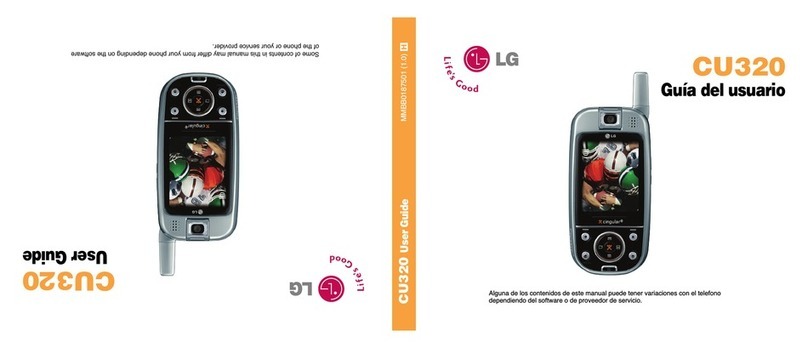 LG CU320 Guía del usuario