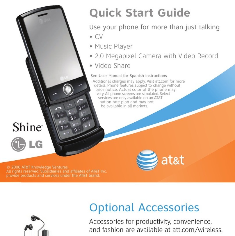 LG CU720 Black User manual