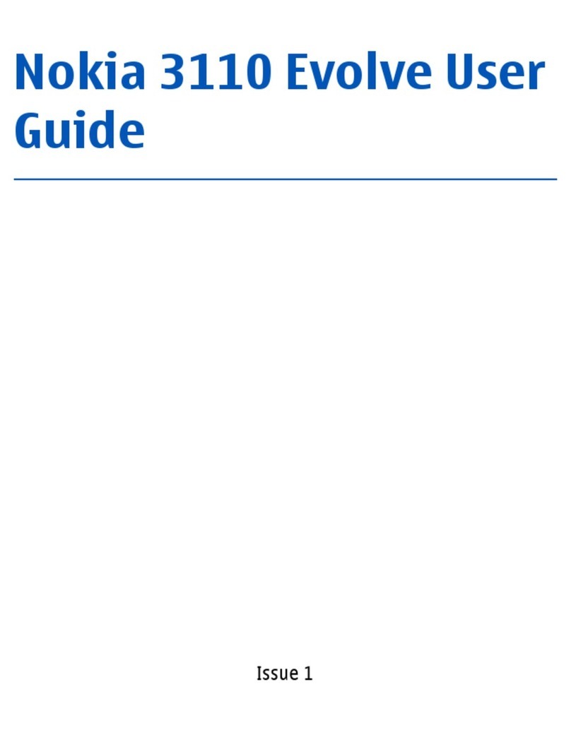 Nokia 3110 Evolve User manual Nokia 3110 Evolve User manual