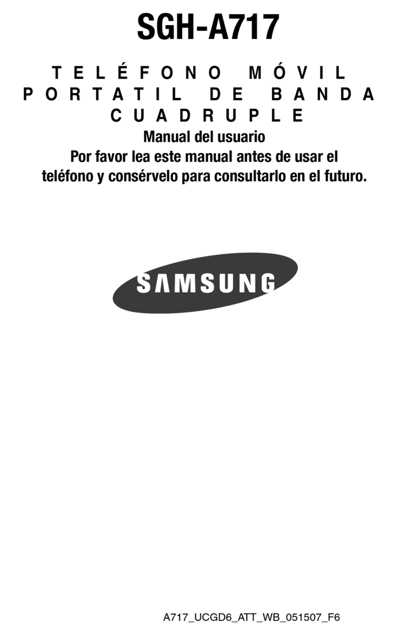 Samsung A717 - SGH Cell Phone 26 MB User guide