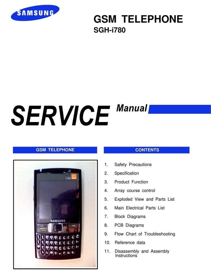 Samsung i780 Service manual