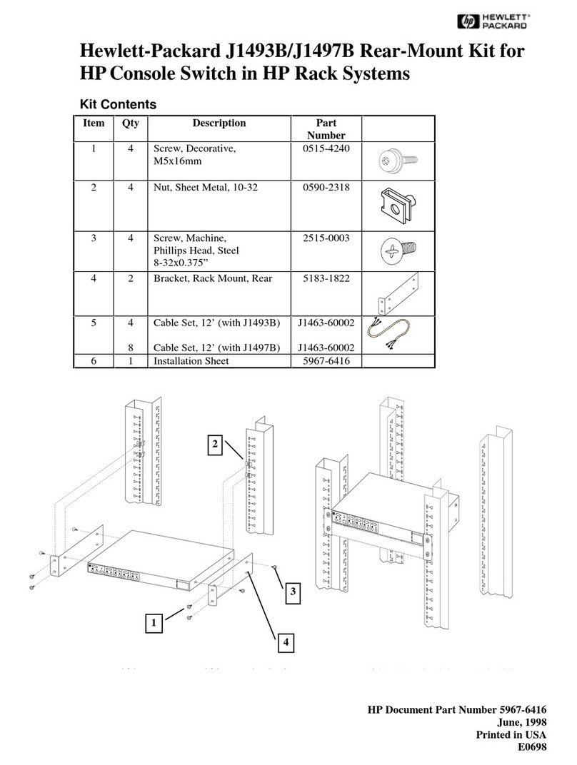 HP 400338-001 - KVM Switch User manual