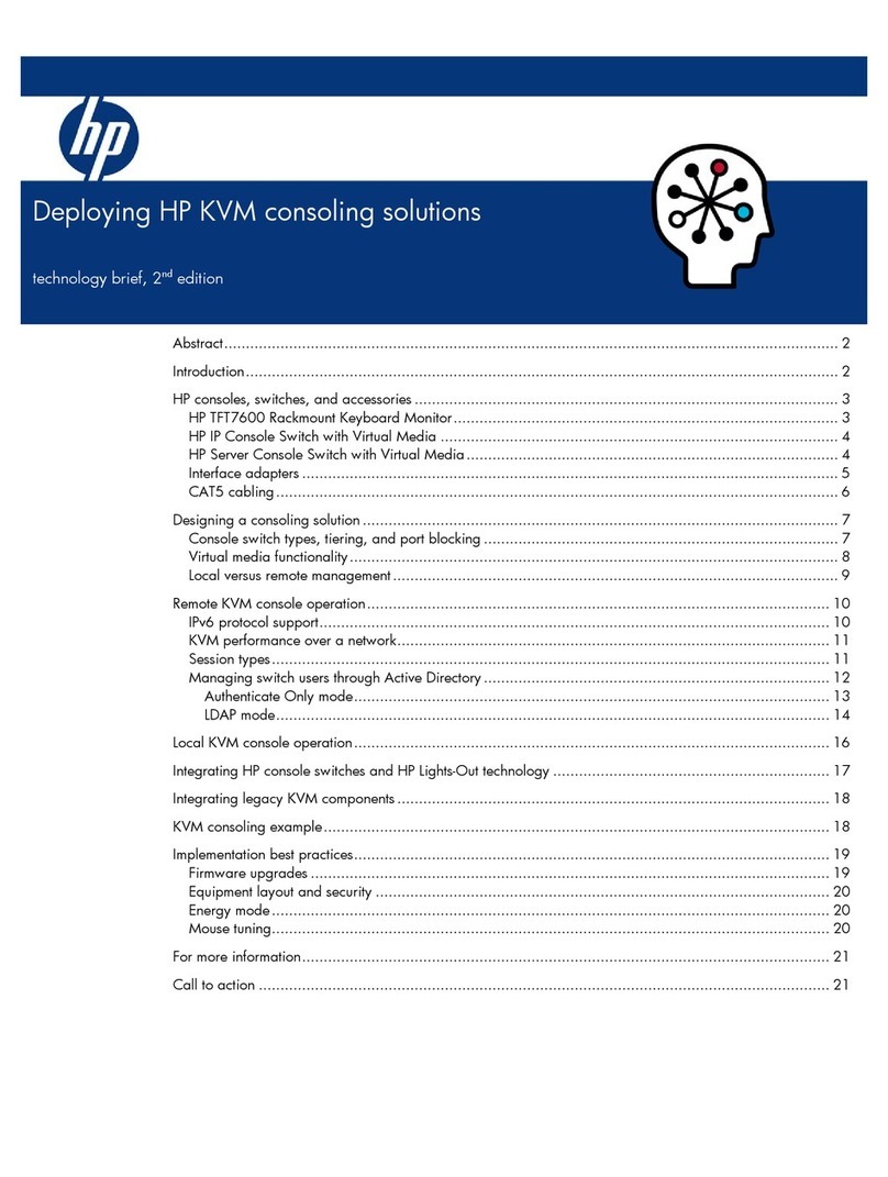 Compaq 400338-001 - KVM Switch Quick reference guide