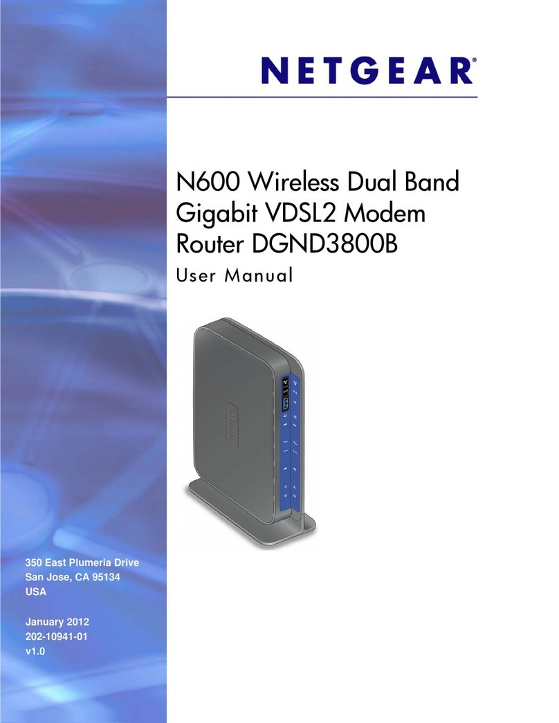 NETGEAR DGND3800B User manual NETGEAR DGND3800B User manual