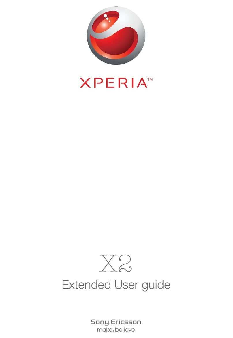 Sony Ericsson Xperia X2 Service manual