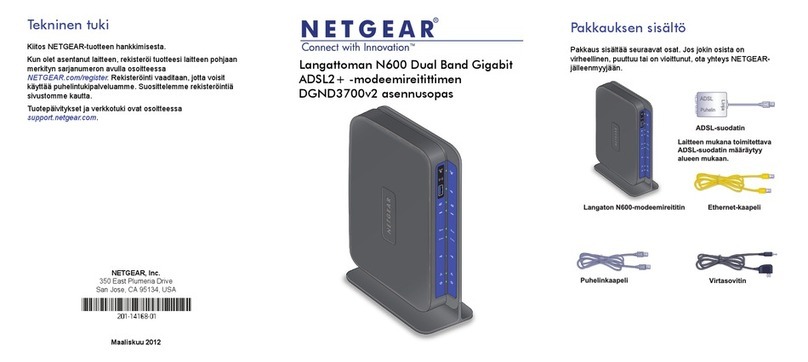 NETGEAR DGND3700v2 User manual