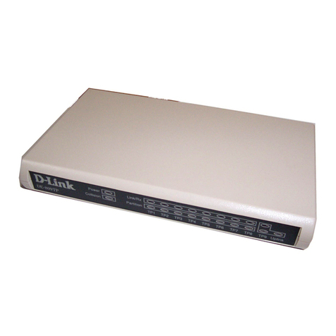 D-Link 809TC - Hub - EN User manual