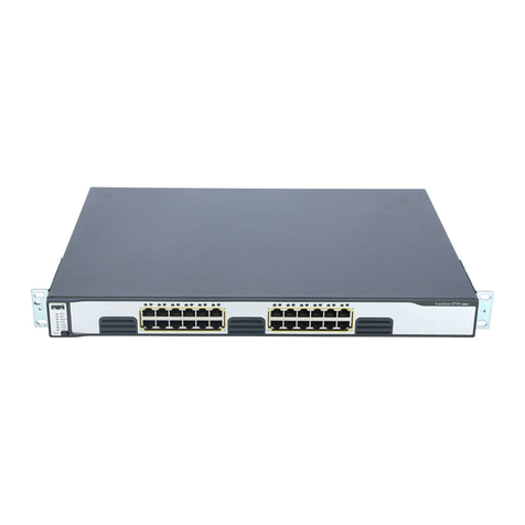 Cisco 3750 - Catalyst EMI Switch User manual Cisco 3750 - Catalyst EMI Switch User manual