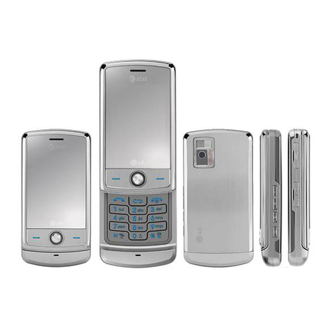 LG CU720BLKATT -  Shine CU720 Cell Phone 70 MB User manual