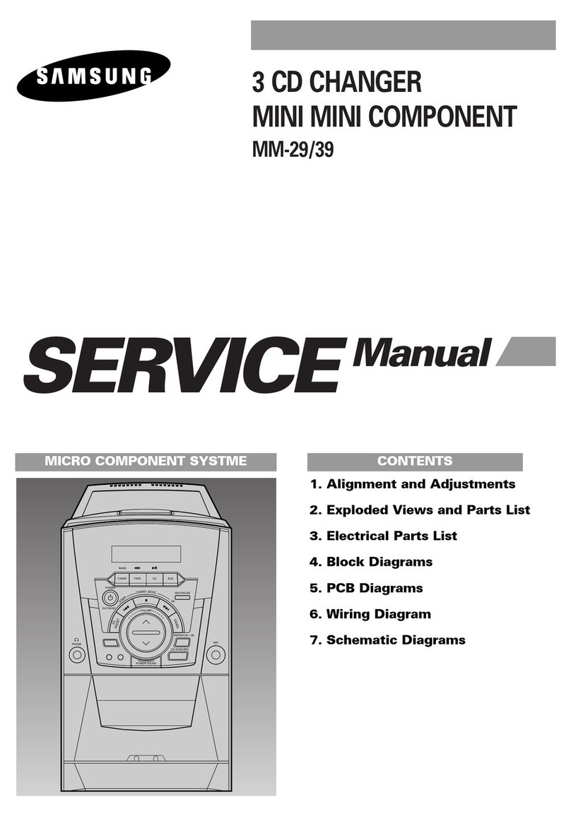 Samsung MM-39 User manual