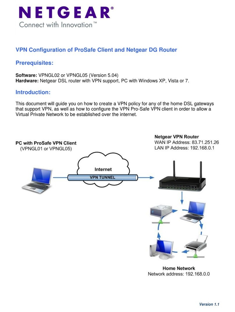 NETGEAR DGN2200v1 User manual