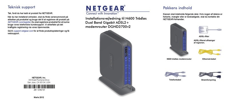 NETGEAR DGND3700v2 User manual