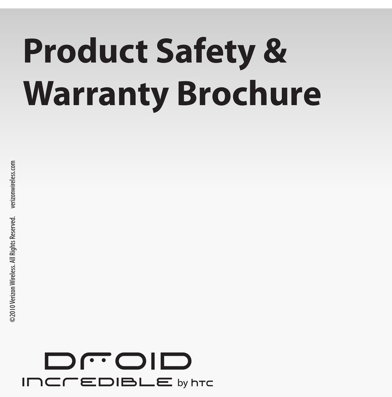 HTC DROID INCREDIBLE by Verizon User manual HTC DROID INCREDIBLE by Verizon User manual