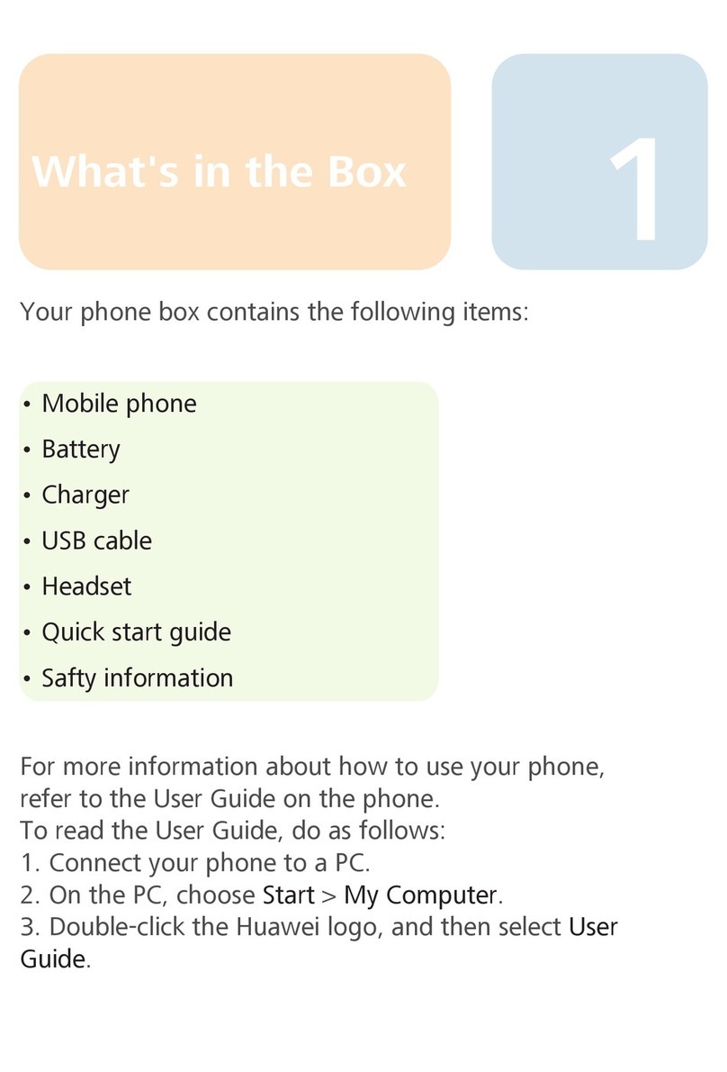 Huawei U8220 quick start guide