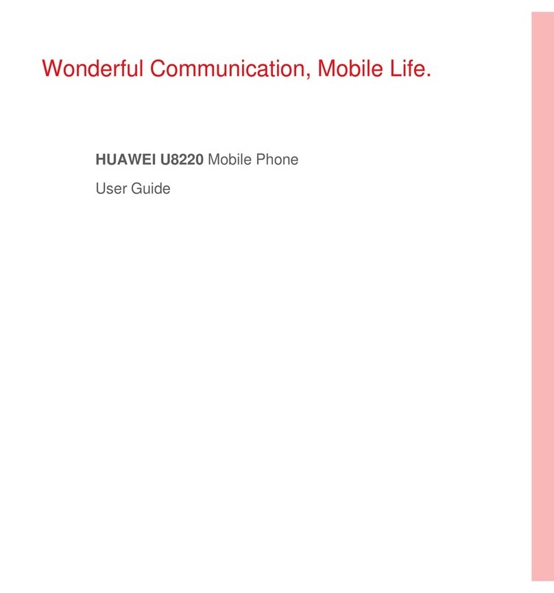Huawei U8220 User manual