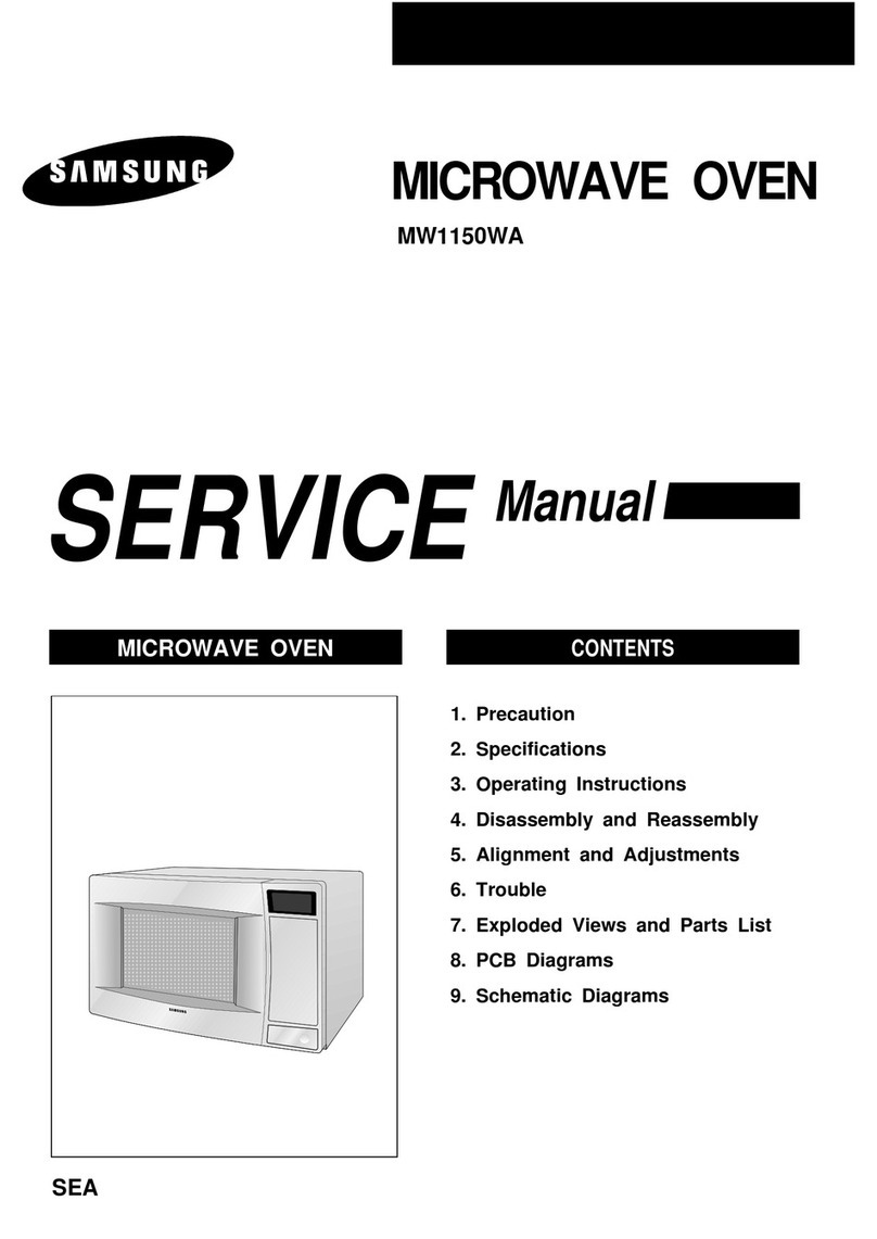 Samsung MW1150WA User manual