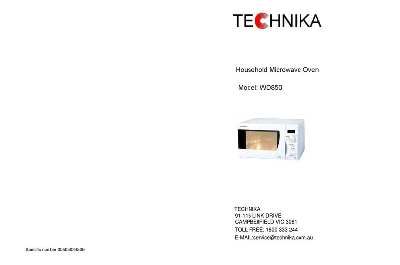 Technika WD850 User manual