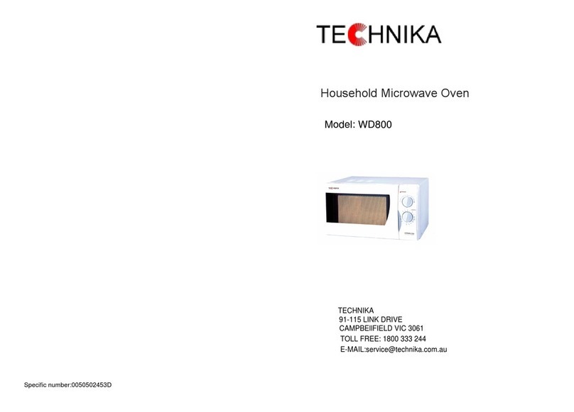 Technika WD800 User manual