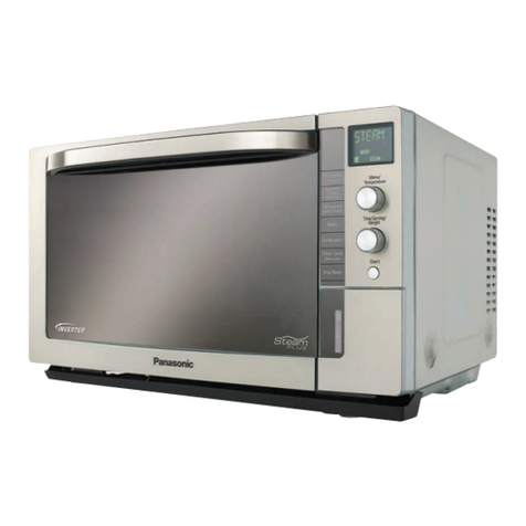 Panasonic NNCS597S - STEAM CONVECTION MICROWAVE OVEN operating instructions