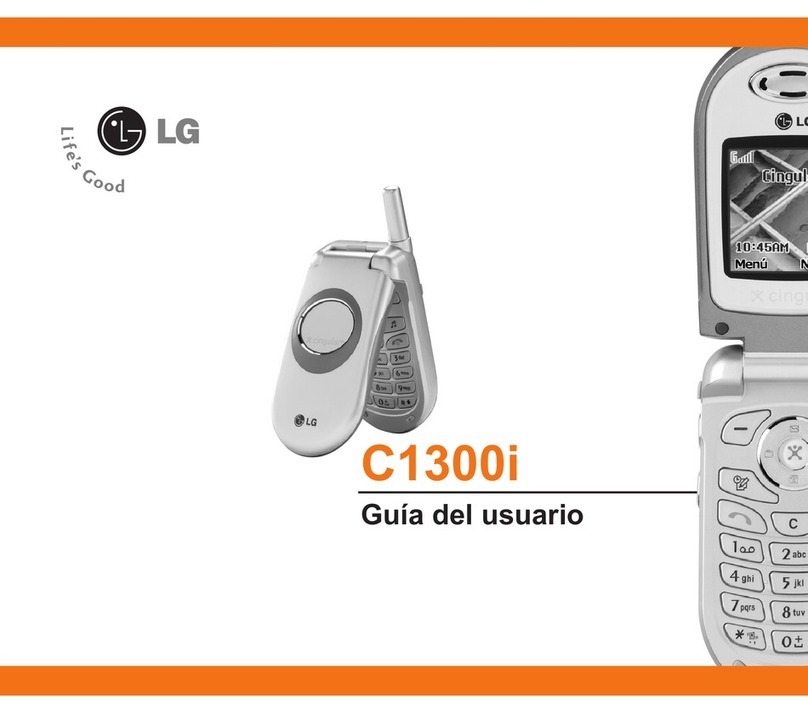 LG C1300i -  Cell Phone Guía del usuario