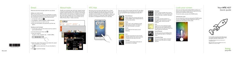 HTC HD7 T-Mobile User manual