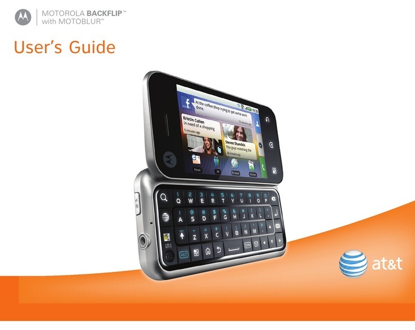 Motorola BACKFLIP user guide