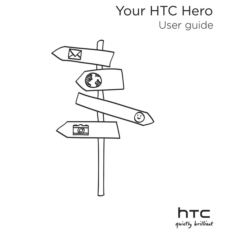 HTC Hero C Spire User manual
