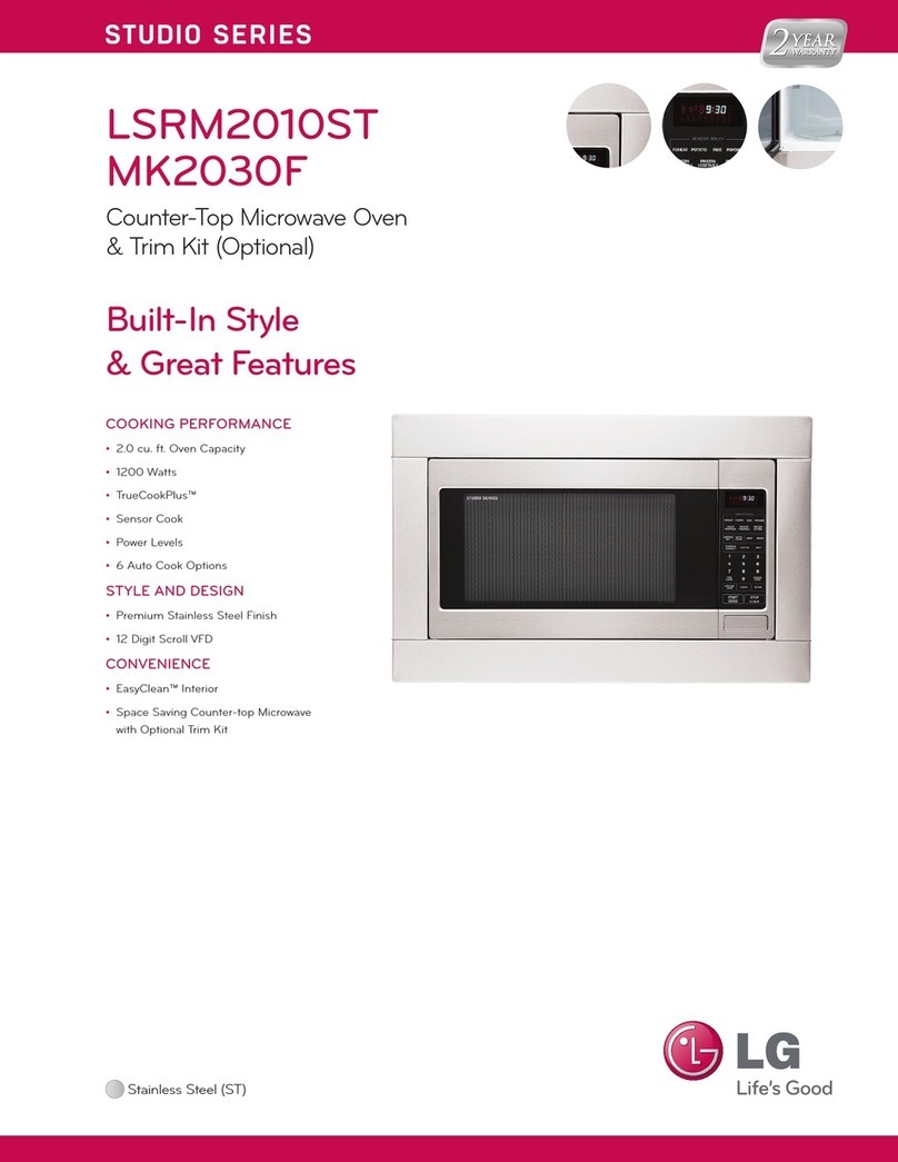 LG LSRM2010ST Specifications