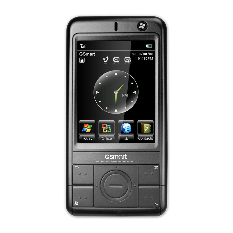 Gigabyte GSmart MW702 User manual