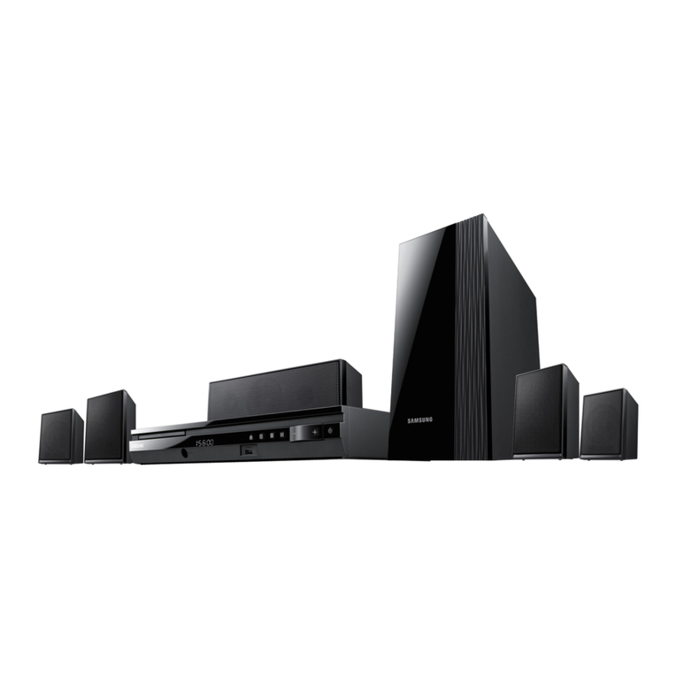Samsung HT-E550/ZA user manual