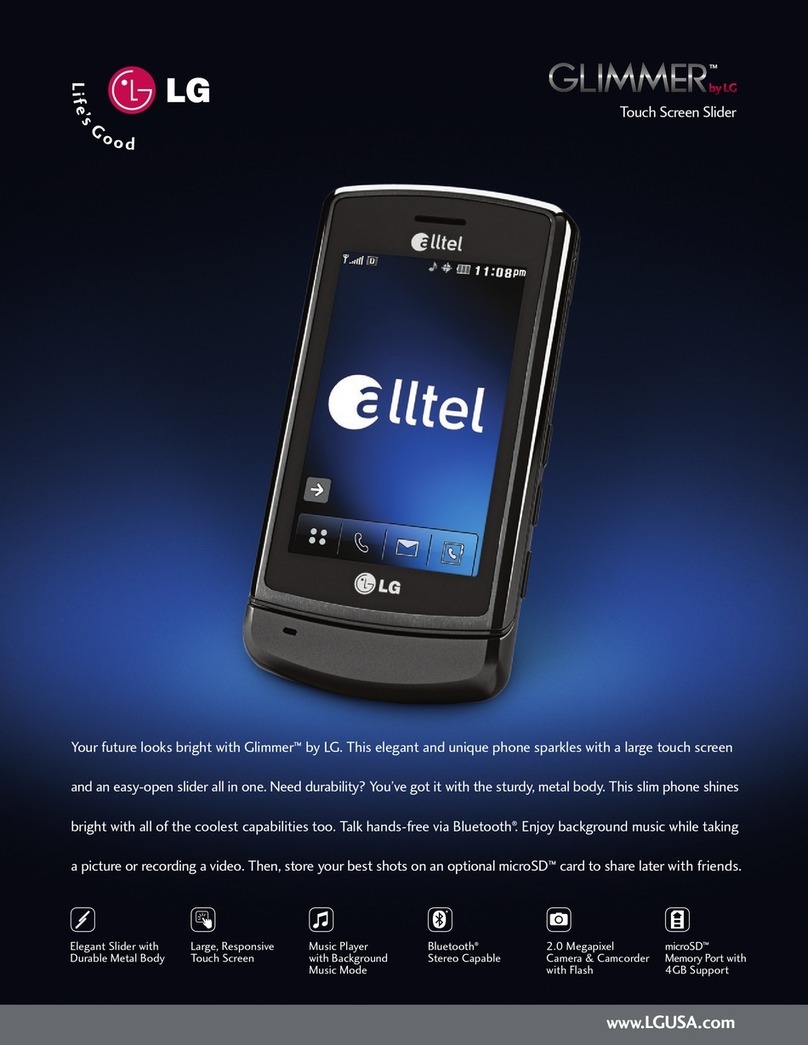 LG AX830 User manual